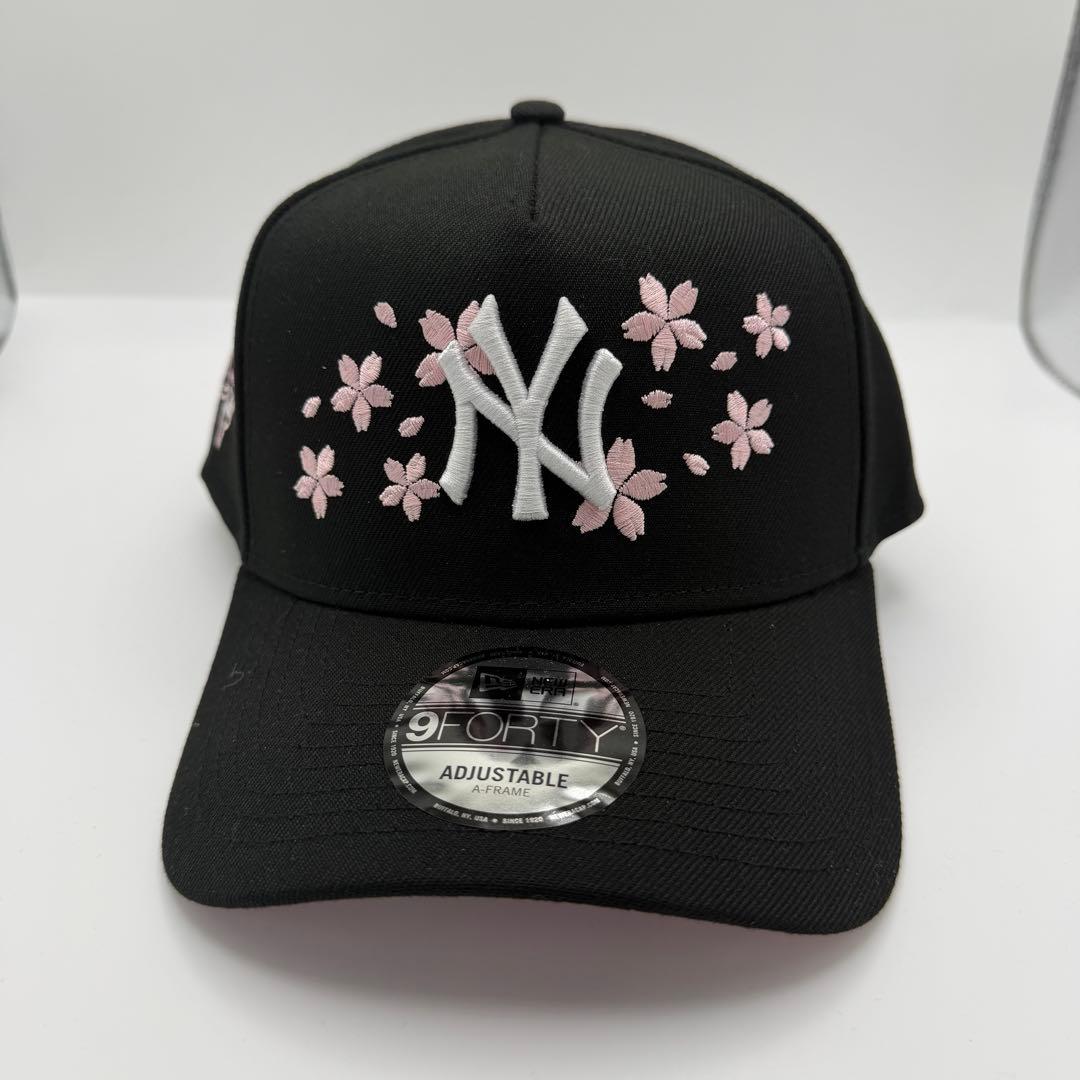 D33 New Era ニューエラ ヤンキース　桜　サクラ　ローズ　ピンク