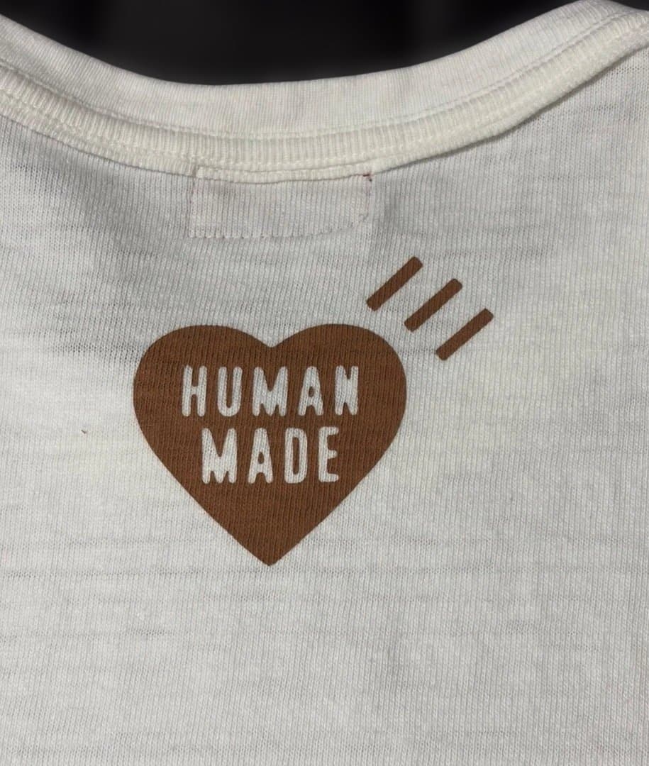 未使用★HUMAN MADEヒューマンメイドKOBE限定ブル牛Tシャツ2XL白