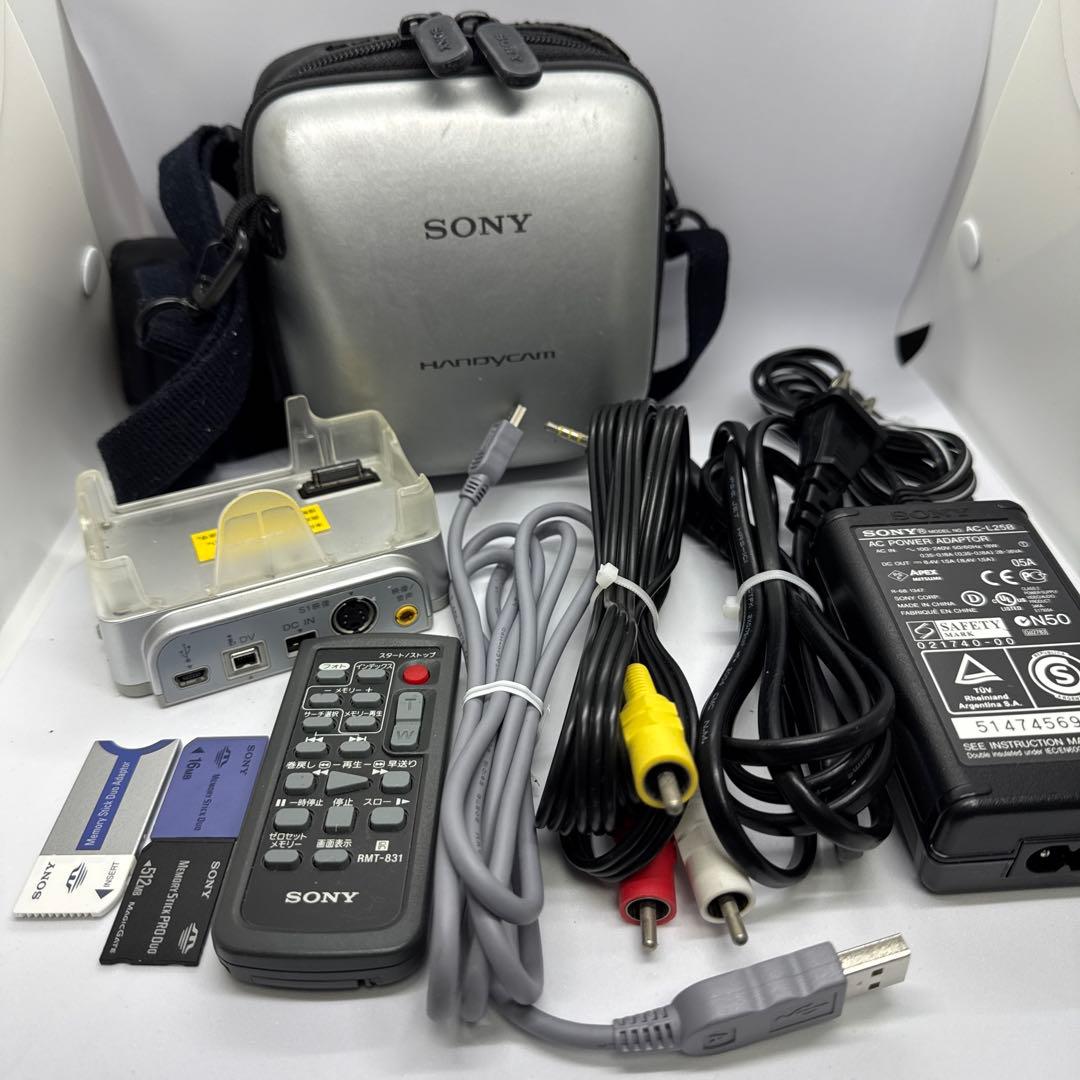 SONYハンディカム　DCR-PC350 NTSC DVビデオカメラ　120X