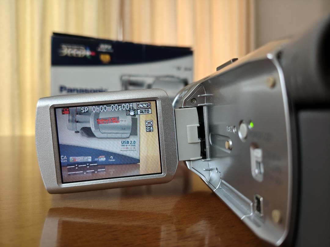【動作確認済み】Panasonic NV-GS250-S デジタルビデオカメラ
