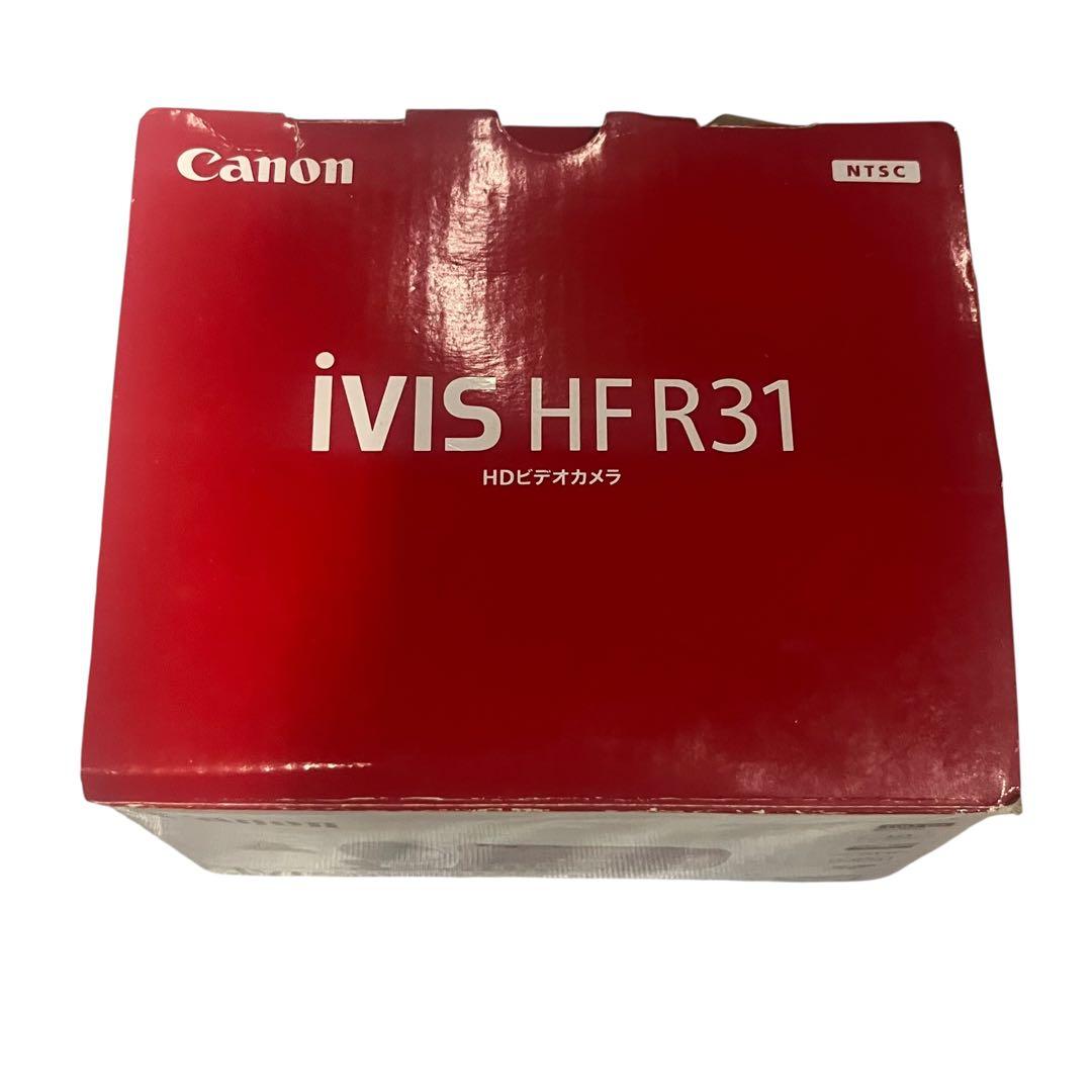 【メ1010-15】Canon ivisHFR32 ハンディビデオカメラ　レッド