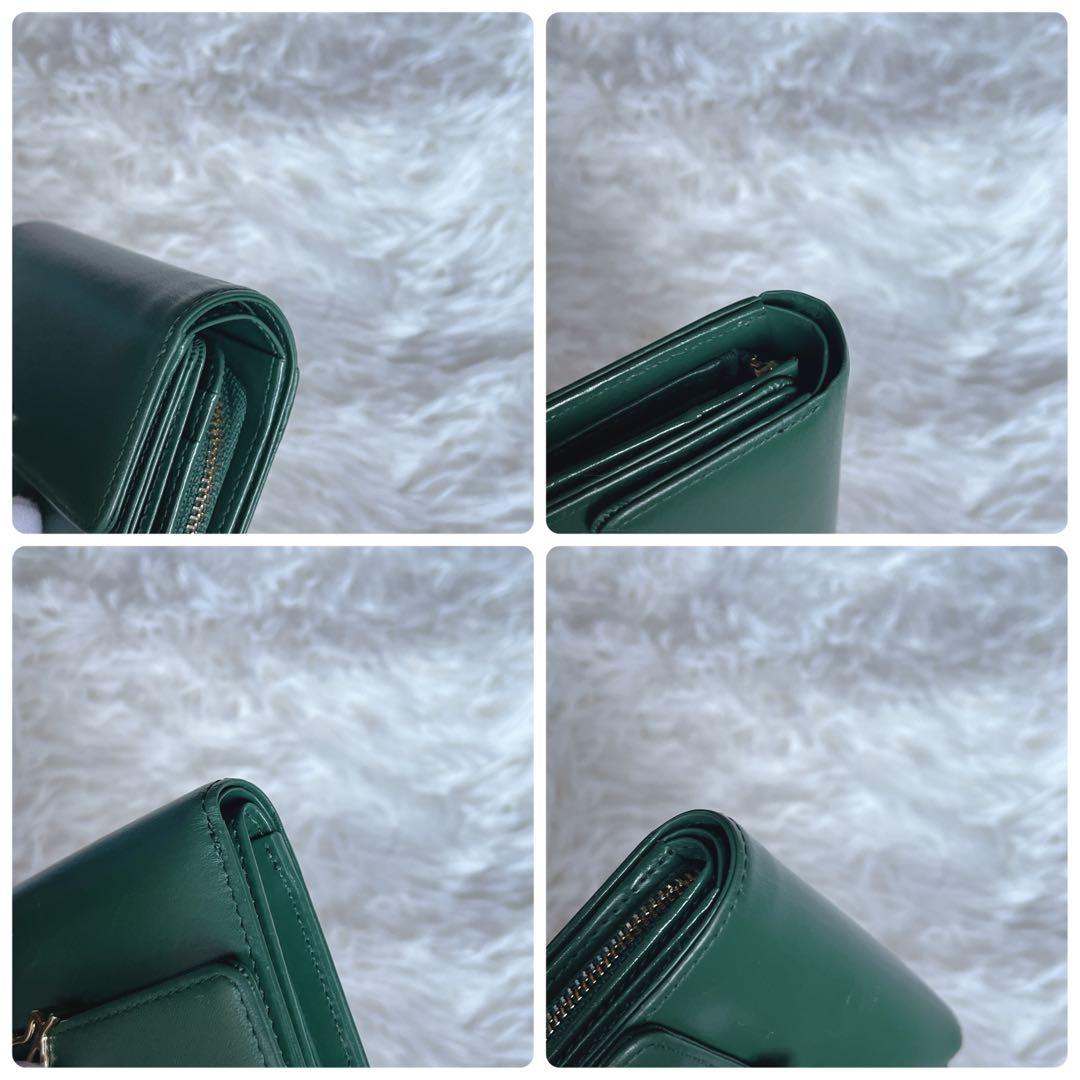 agnès b. VOYAGE 財布 グリーン