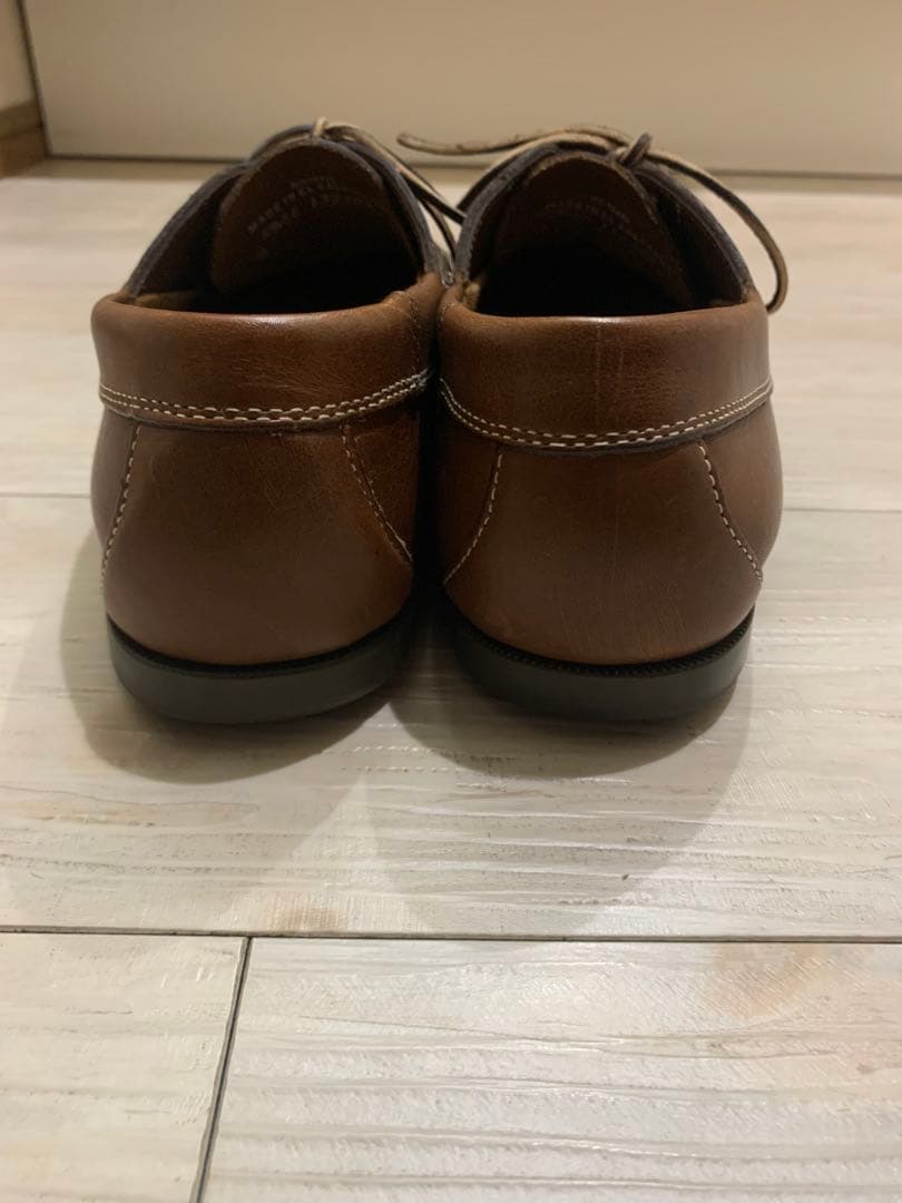 L.L.Bean 26.5cmモカシン　ブルチャーモック　レザー デッキシューズ