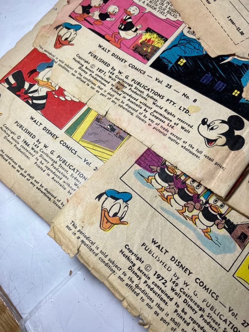 Walt Disney's comic DELL comic 海外 漫画 レトロ