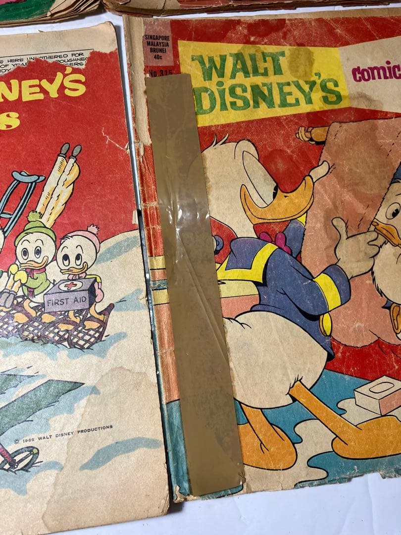 Walt Disney's comic DELL comic 海外 漫画 レトロ