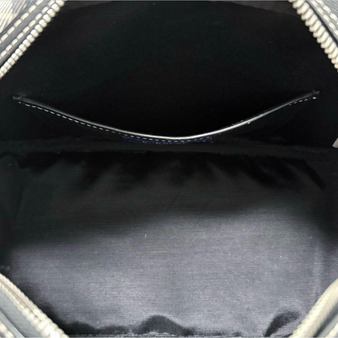 良品　BURBERRY BLUE LABEL ノバチェク総柄　ミニボストンバッグ