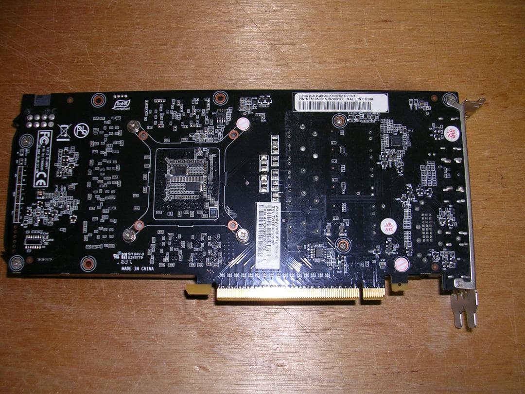 【動作確認済】GeForce GTX 1060 6G 美品