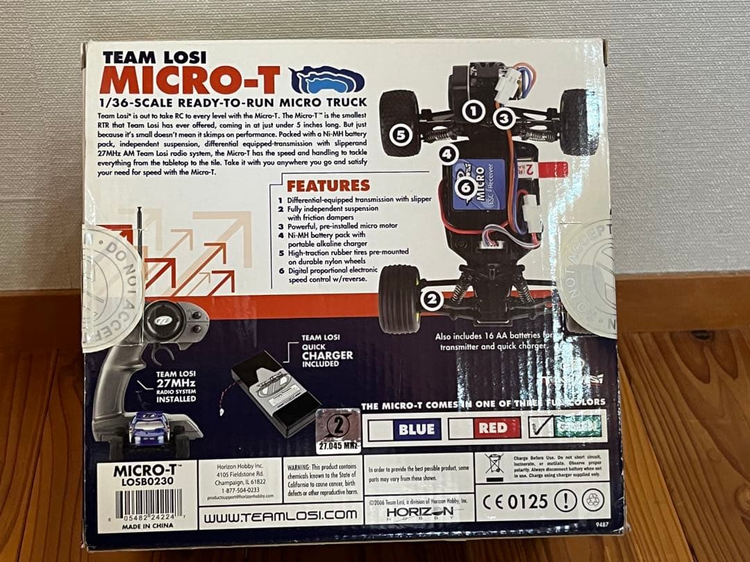 希少 Losi 1/36 Micro-T ロッシ マイクロT Mini-Zサイズ