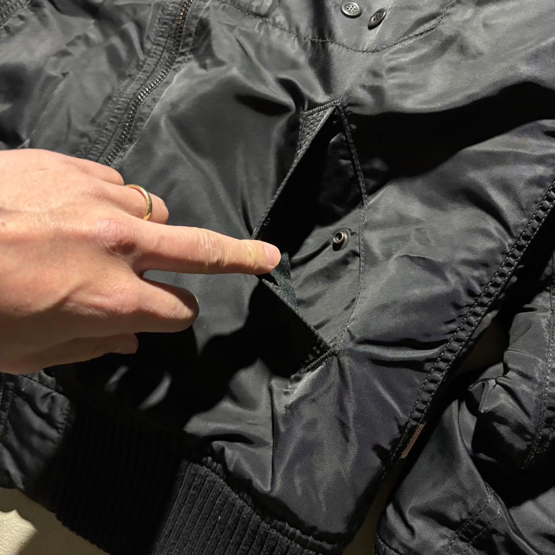 ALPHA INDUSTRIES フーデッド フライトジャケット