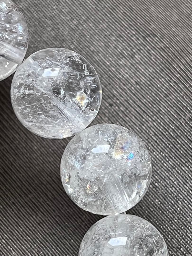 天然石ブレスレット☆高品質！翡翠１２ｍｍ③☆希少な濃いグリーンカラーで美しい！