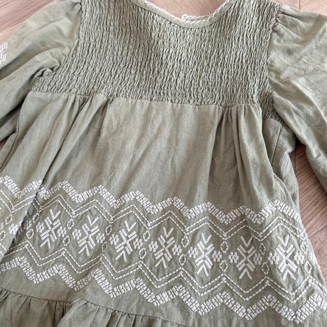 apolina 刺繍ワンピース 18-24ヶ月