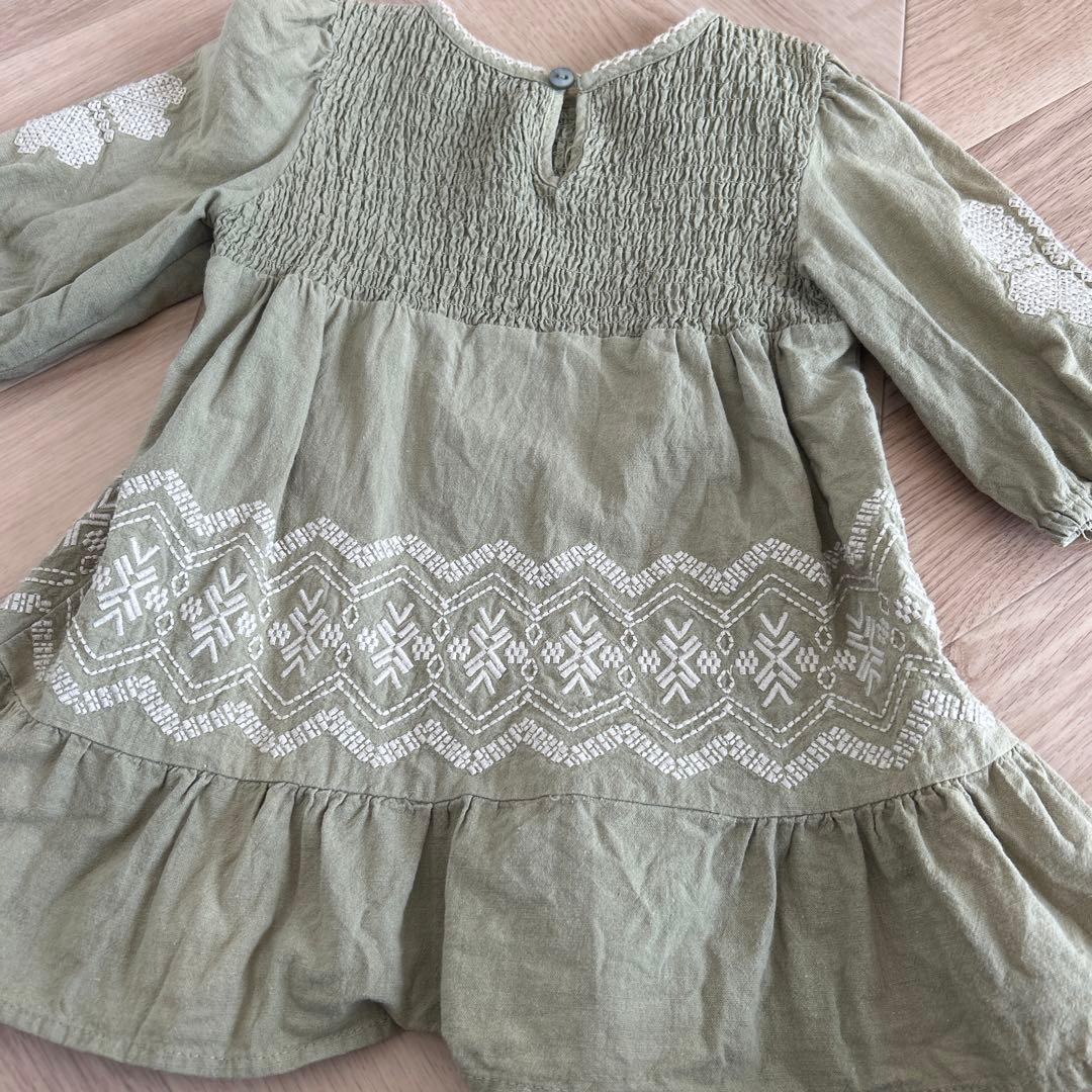 apolina 刺繍ワンピース 18-24ヶ月