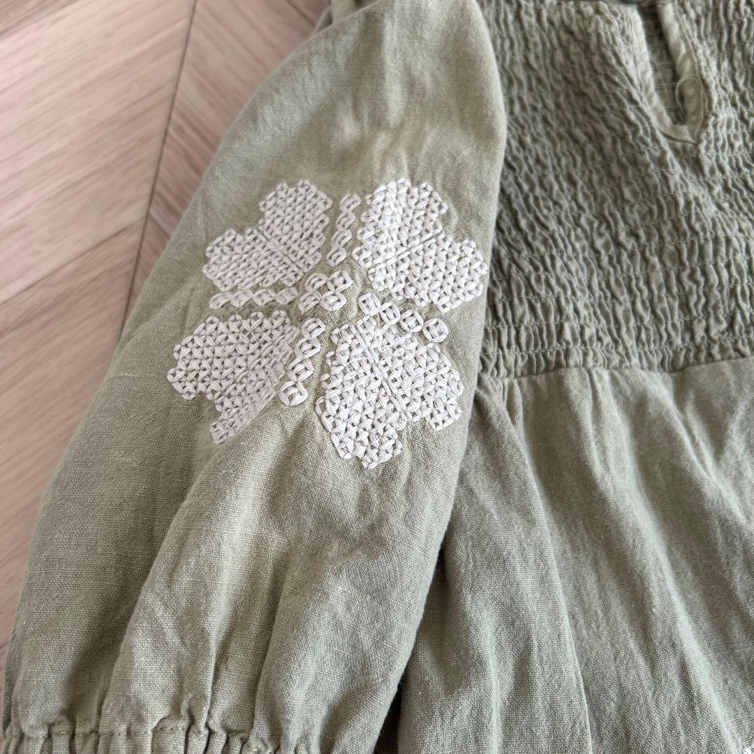 apolina 刺繍ワンピース 18-24ヶ月