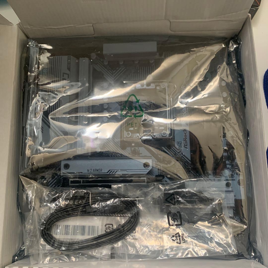 AM5CPU、マザーボード、メモリーセット