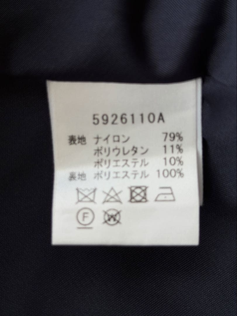 Rene ルネ　デニムジップアップワンピース