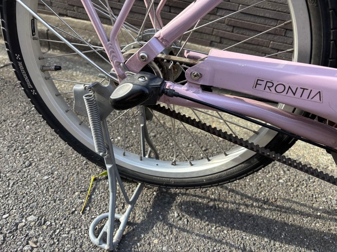 【美品】【使用回数少なめ】ブリヂストン電動アシスト自転車 ピンク
