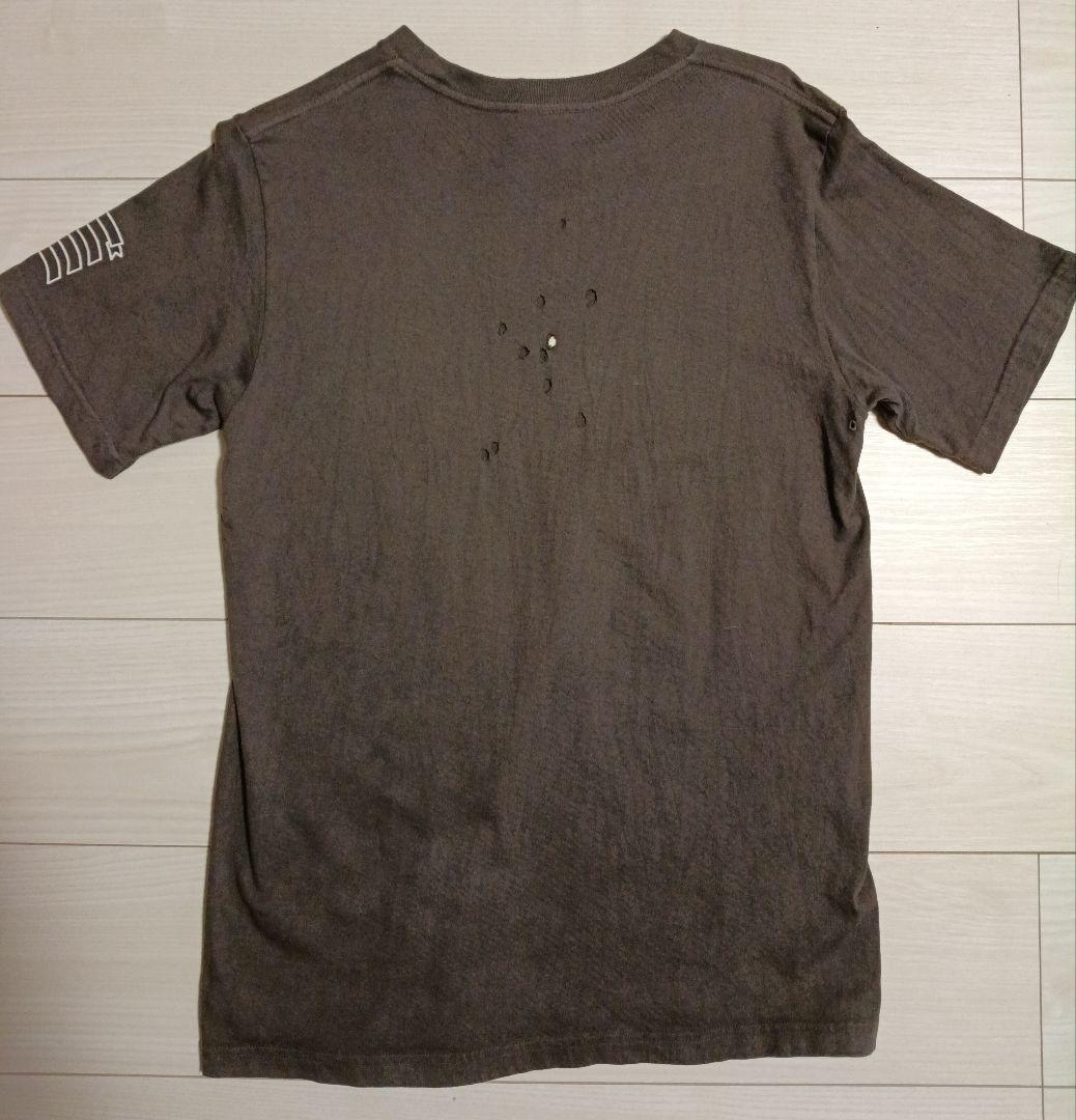 ナンバーナイン　エンブレムTシャツ　チャコールグレー　サイズ2