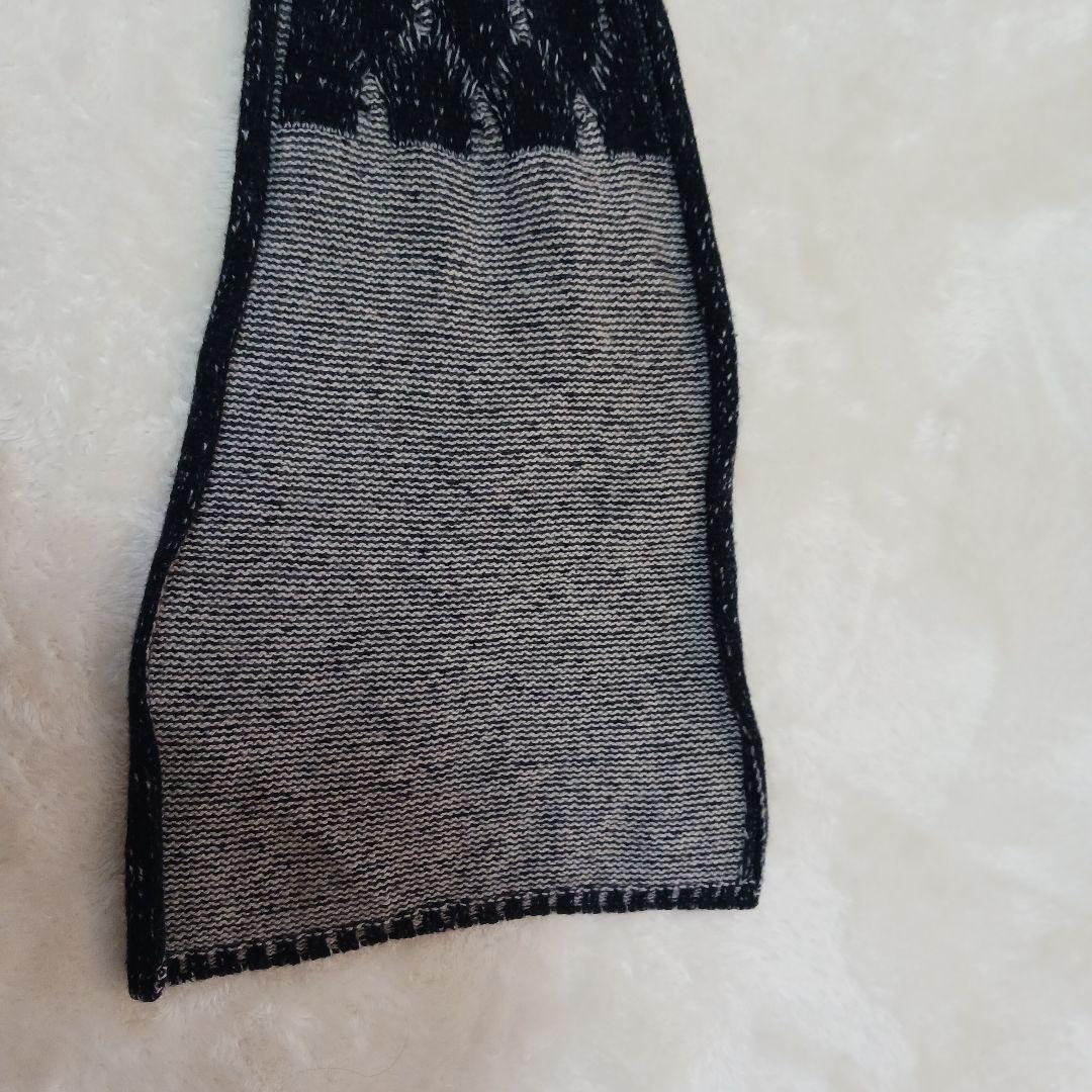 S MAX MARA エスマックスマーラ マフラー ブラック グレー 上品 防寒