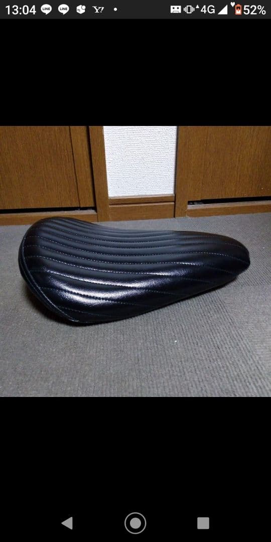 ☆ソロシート☆ベイツスタイル☆ブラック☆ハーレー☆SR☆チョッパー☆ボバー☆