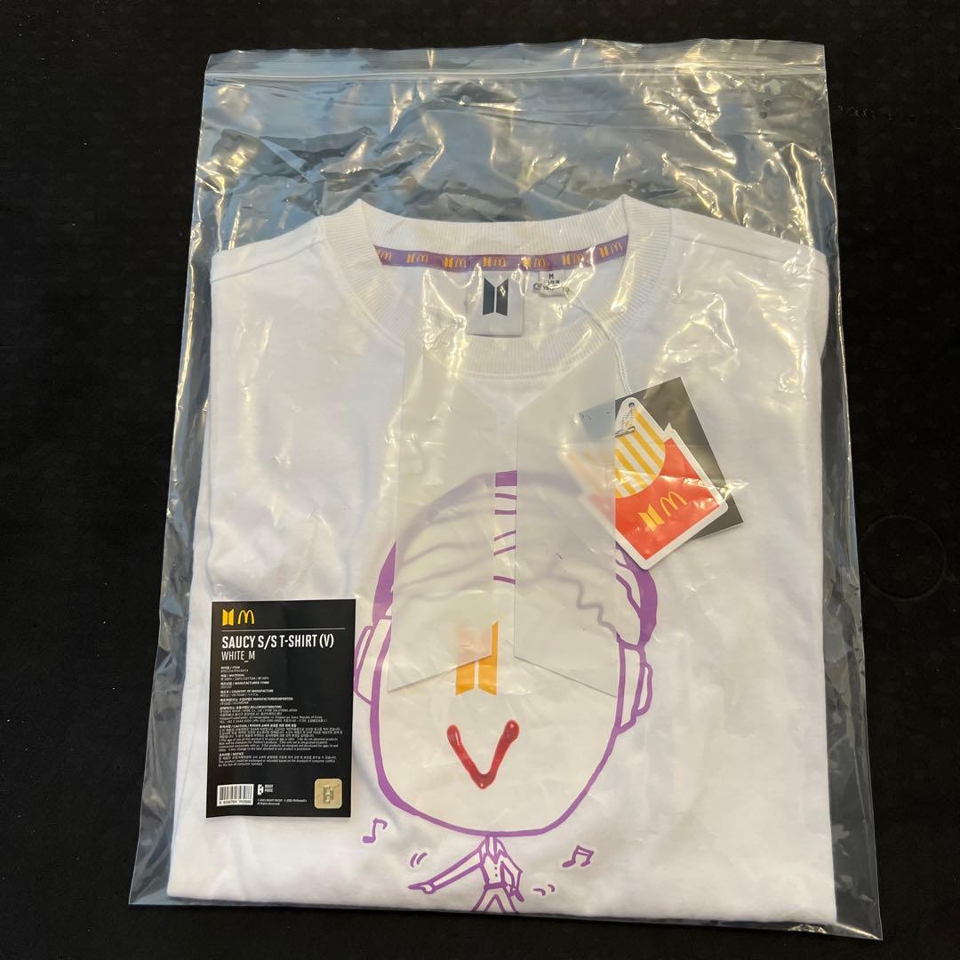 V マクドナルド　コラボ　tシャツ　防弾少年団　bts