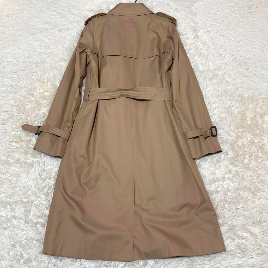 美品　マッキントッシュロンドン　ライナー　ベルト　チェック　ハニーベージュ