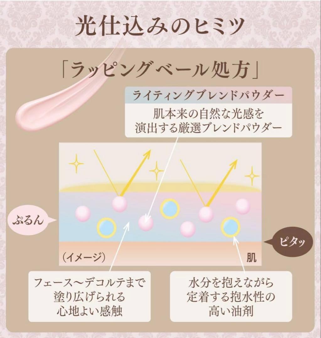ミラノコレクション　ドレスアップクリーム 2025 化粧下地 専用スパチュラ付き