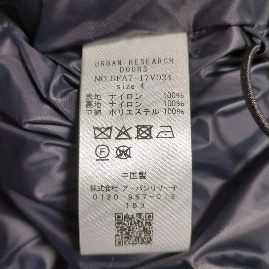 FORK＆SPOON SORONAフーディブルゾン　ブラック　4