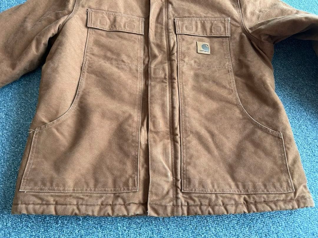 carhartt カーハート　ジャケット　ブラウン　フリーサイズ