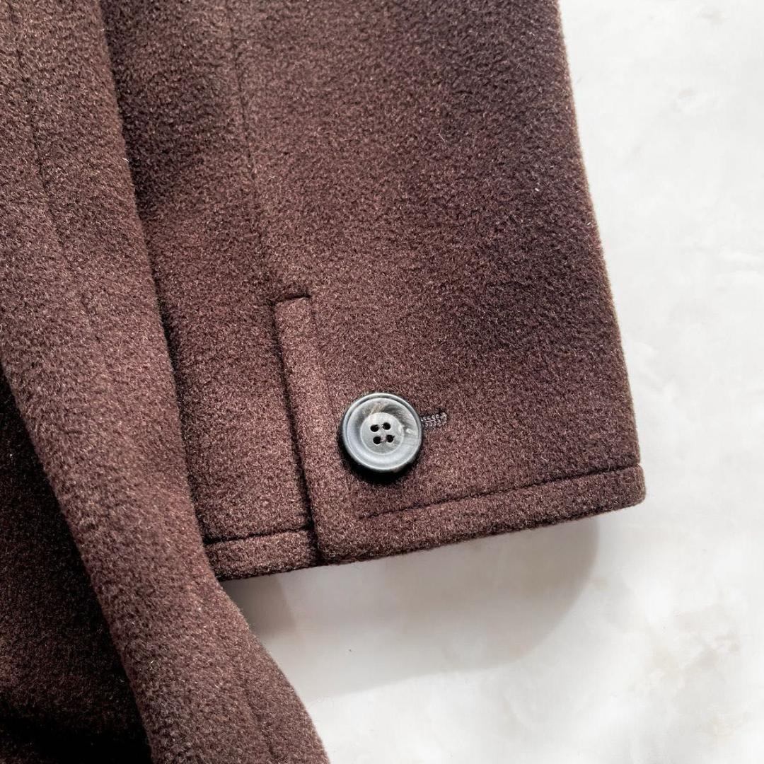 Max Mara ベルテッドコート ダブル　マキシ丈　ベルト　ガウン　42 XL