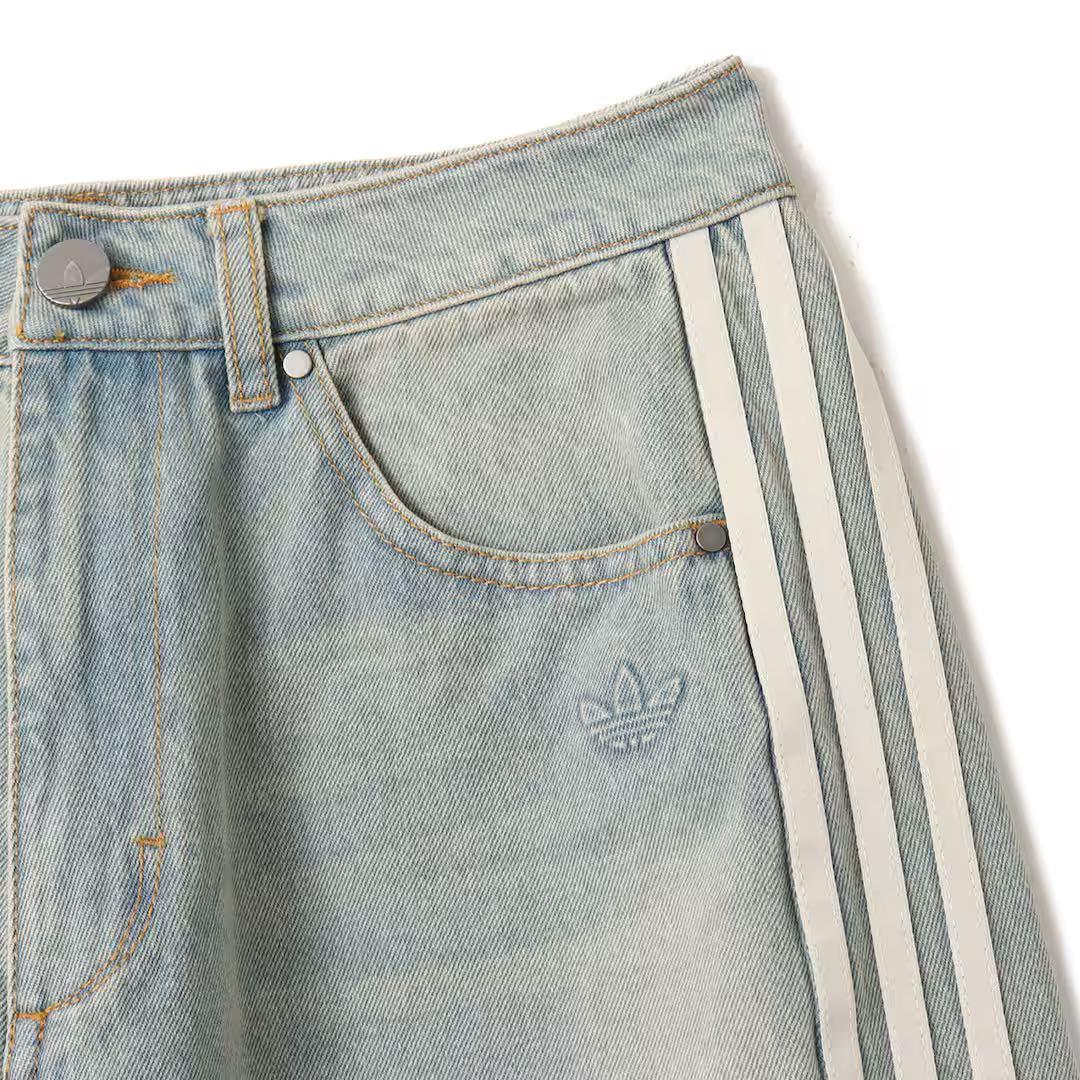 新品26】ADILENIUMシーズン3 バナナフィット ウォッシュドデニムパンツ