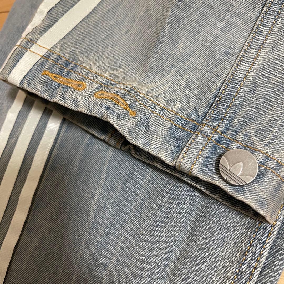新品26】ADILENIUMシーズン3 バナナフィット ウォッシュドデニムパンツ