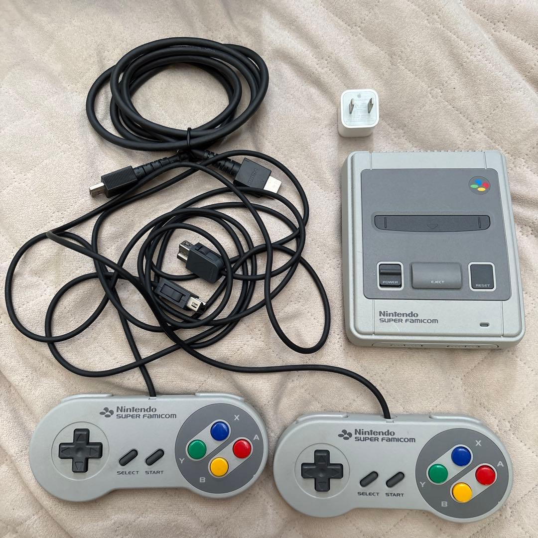 スーパーファミコンクラシックミニ20+1マイクロUSBケーブルなし
