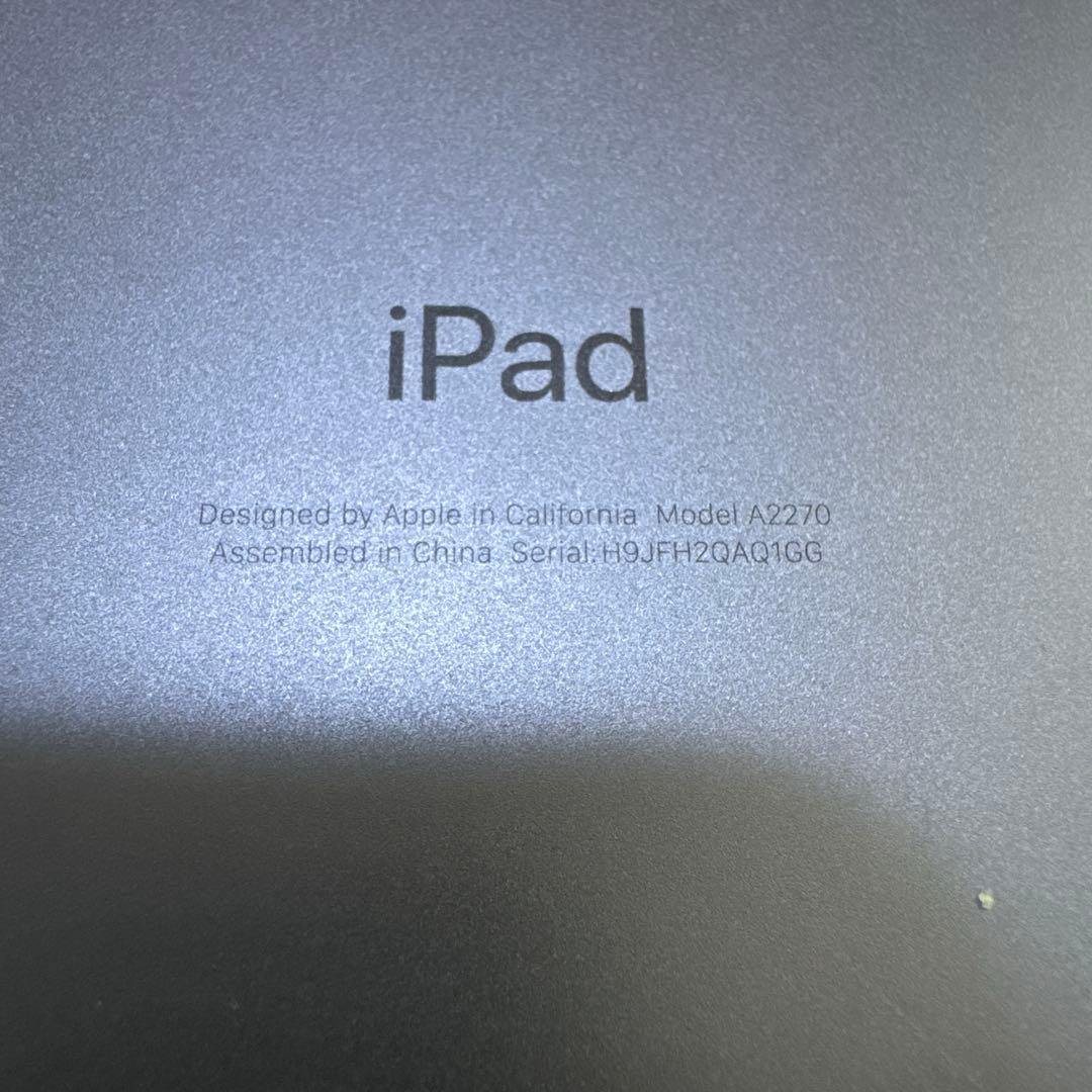 iPad 第8世代 A2270 ジャンク 水濡れ 電源入らず