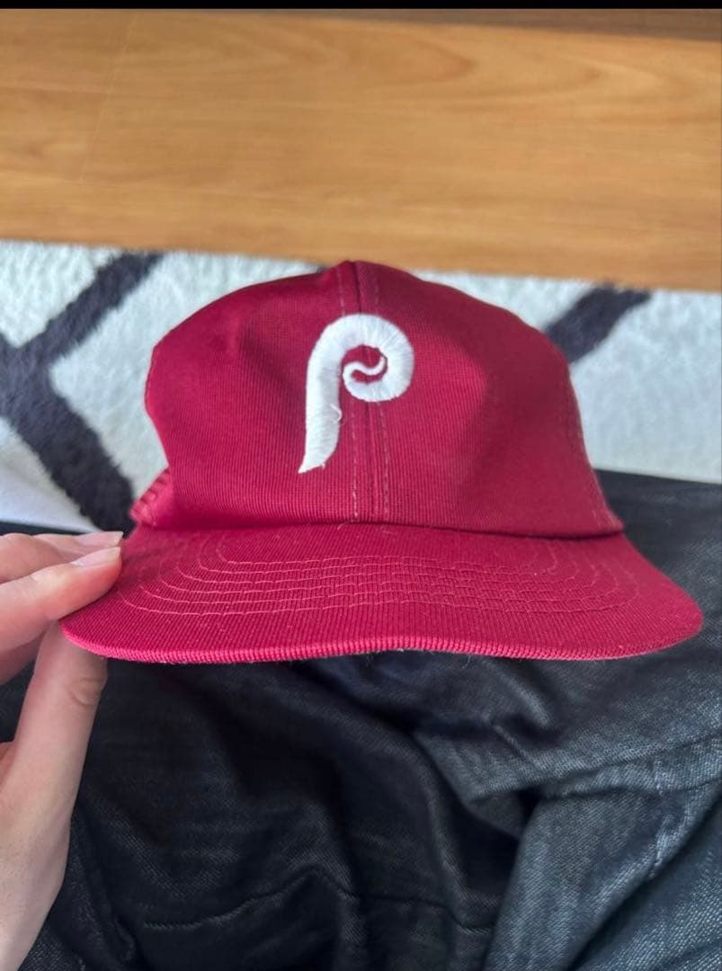 帽子 80s~90s vintage Phillies cap