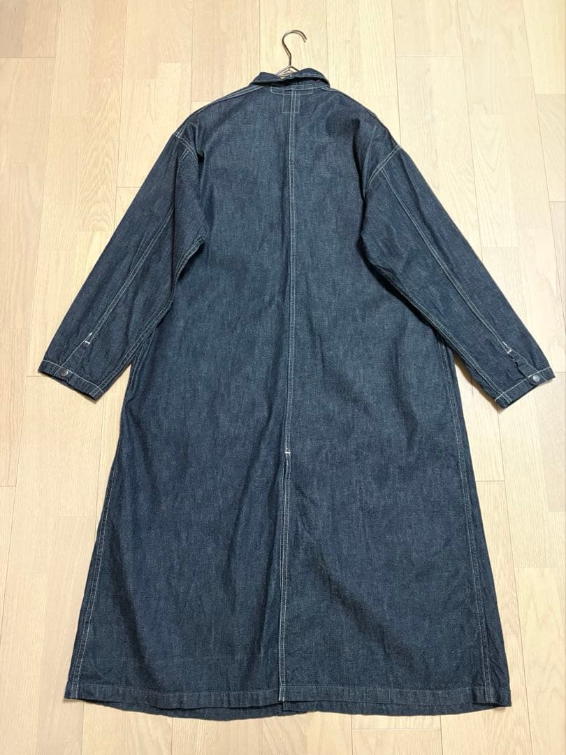 デニムアンドダンガリー デニム ロングシャツ　ワンピース　レディース