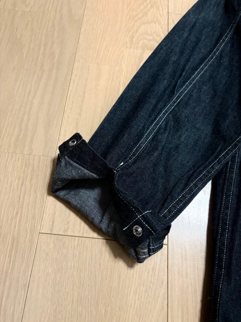 デニムアンドダンガリー デニム ロングシャツ　ワンピース　レディース