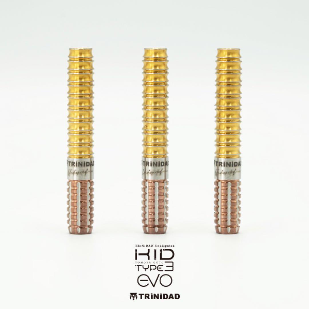 【新品未使用】TRINIDAD KID3 EVO ダーツ 3本セット