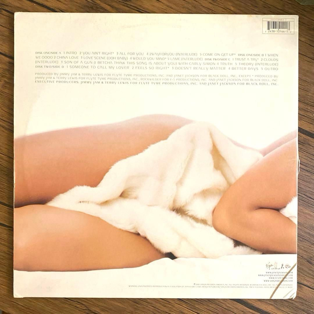 Janet All For You 2001 US Org 2LP レコード