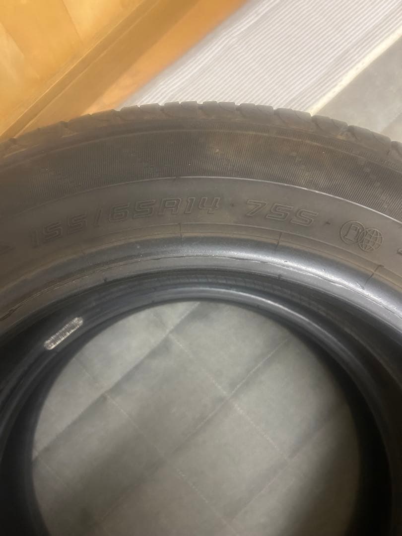Nボックス　タント　ムーブ2023年製　155/65R14 ノーマルタイヤ2本