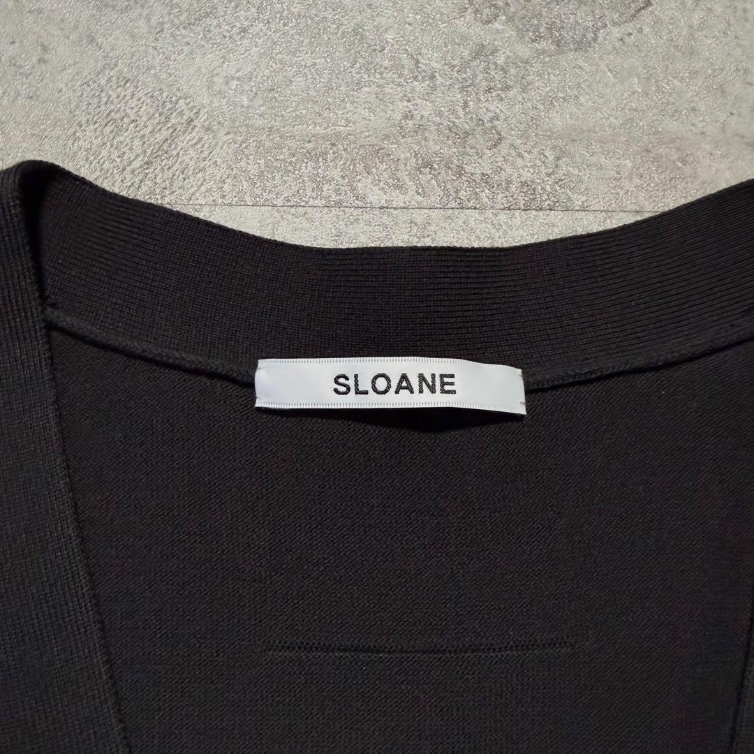 SLOANE 18G コットンカーディガン