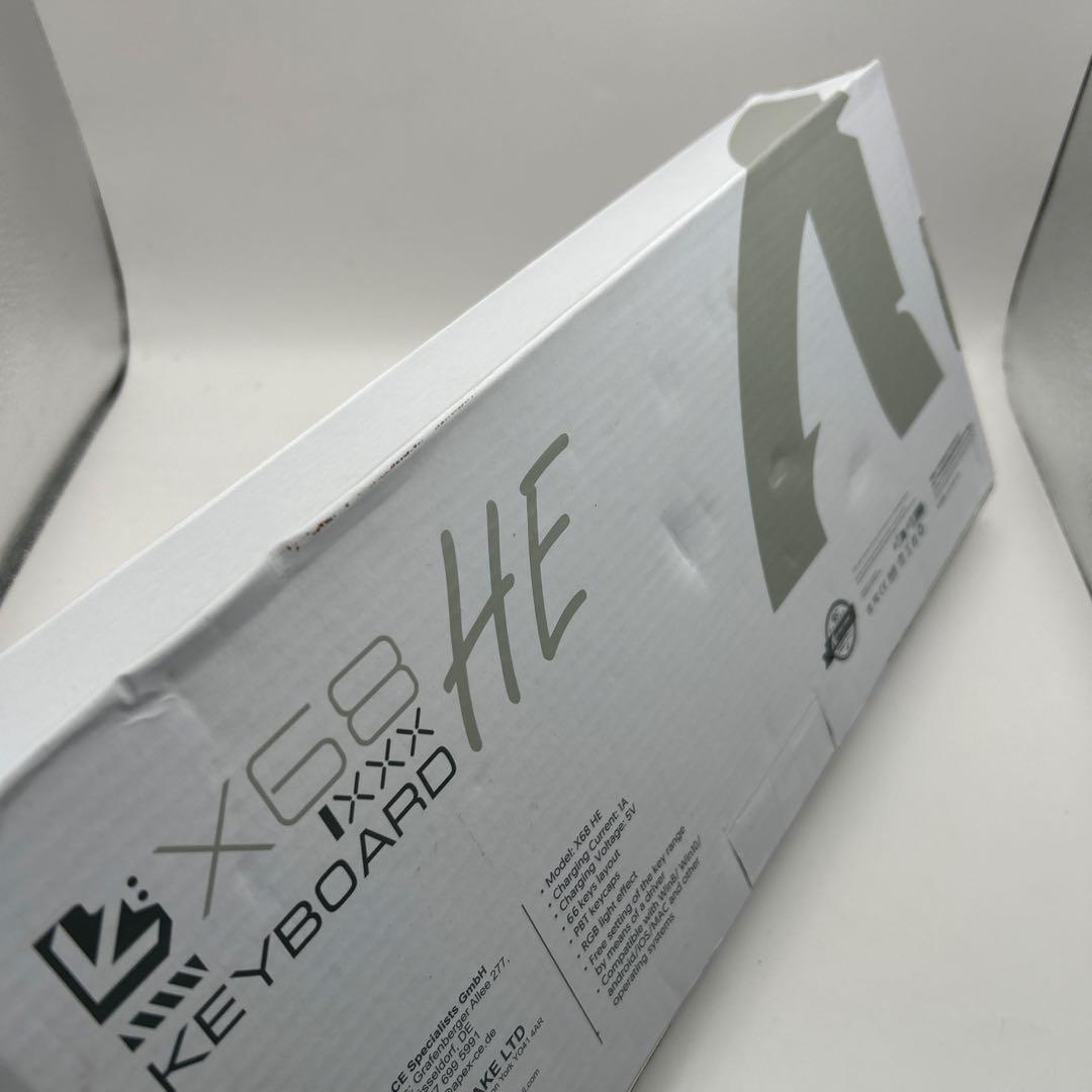 【未開封】ATTACK SHARK X68 HE RGB ラピッドトリガー