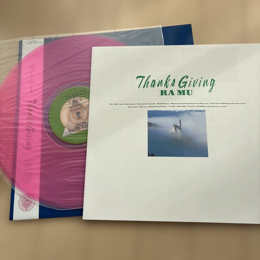 RA MU Thanks Giving レコード　ピクチャー盤/菊池桃子