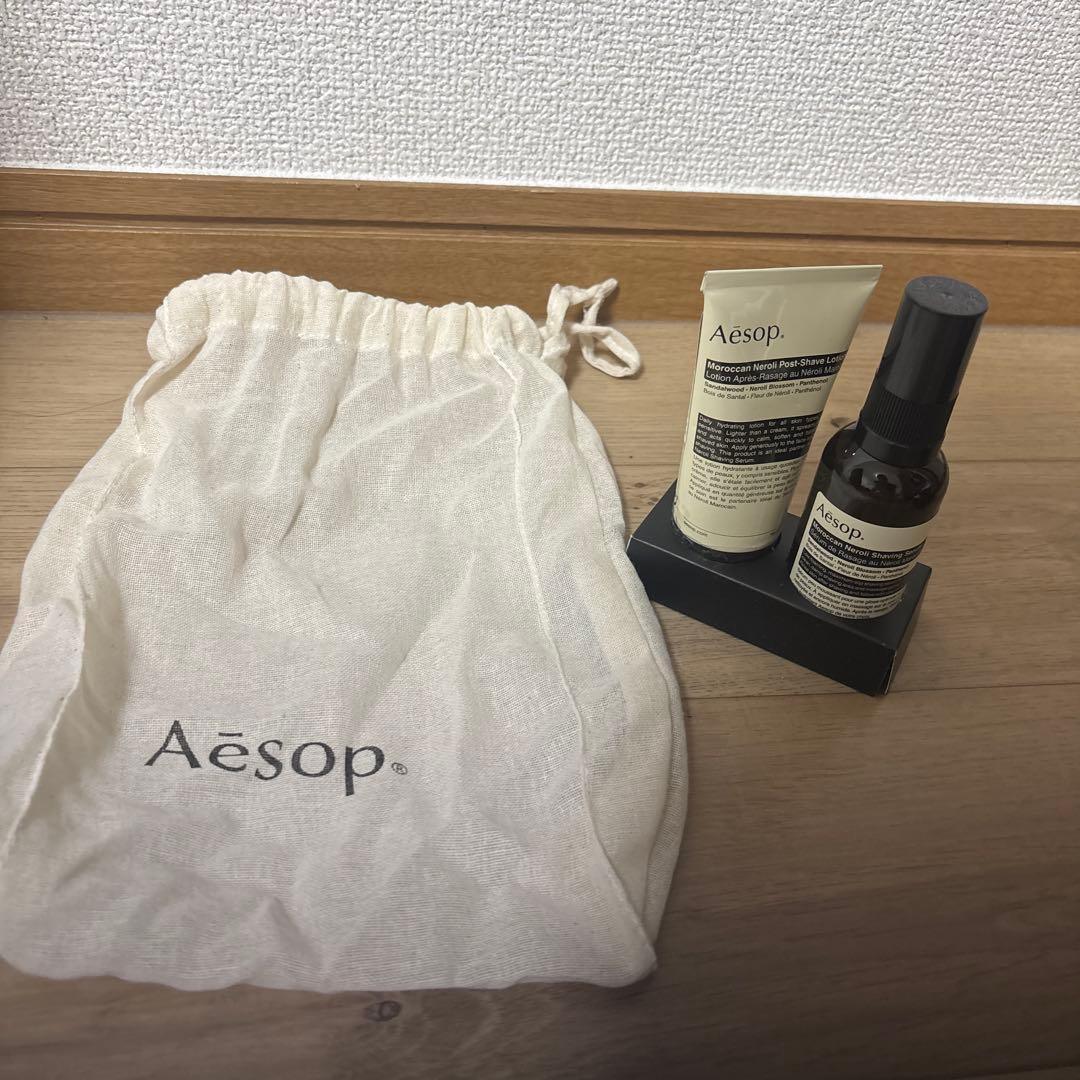 パック・フェイスマスク Aesop Moroccan Neroli Shaving Duet