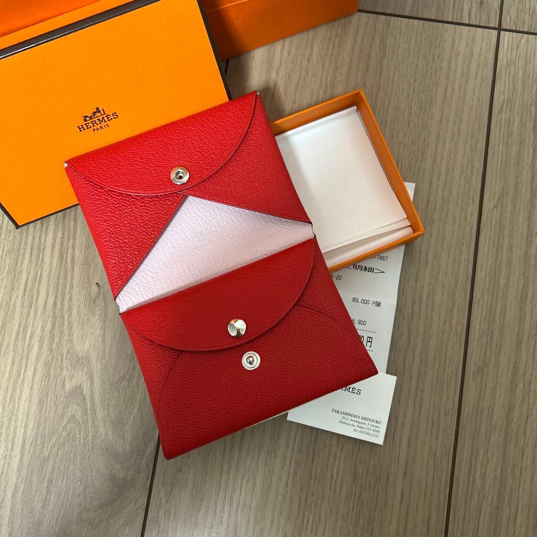最終値下げ　HERMES エルメス　カルヴィ　デュオ　新色　正規品