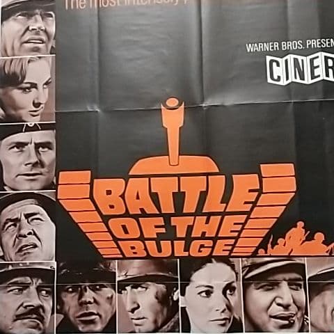 洋画映画ポスター バルジ大作戦