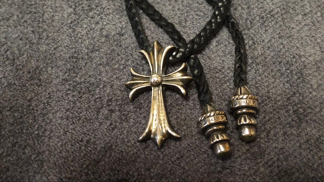 CHROME HEARTS スモール CHクロス ペンダント (1992刻印)