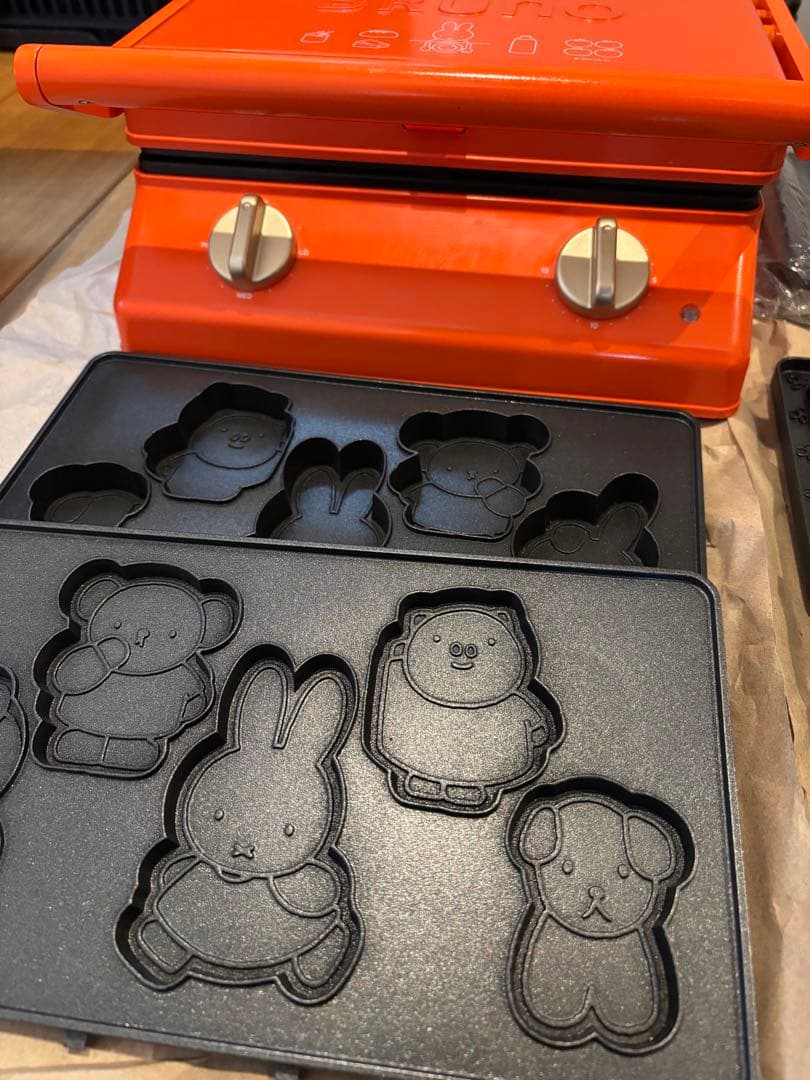BRUNO miffy グリルサンドメーカー ダブル ミッフィー 美品
