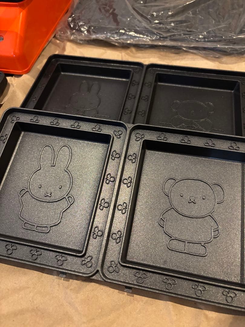 BRUNO miffy グリルサンドメーカー ダブル ミッフィー 美品