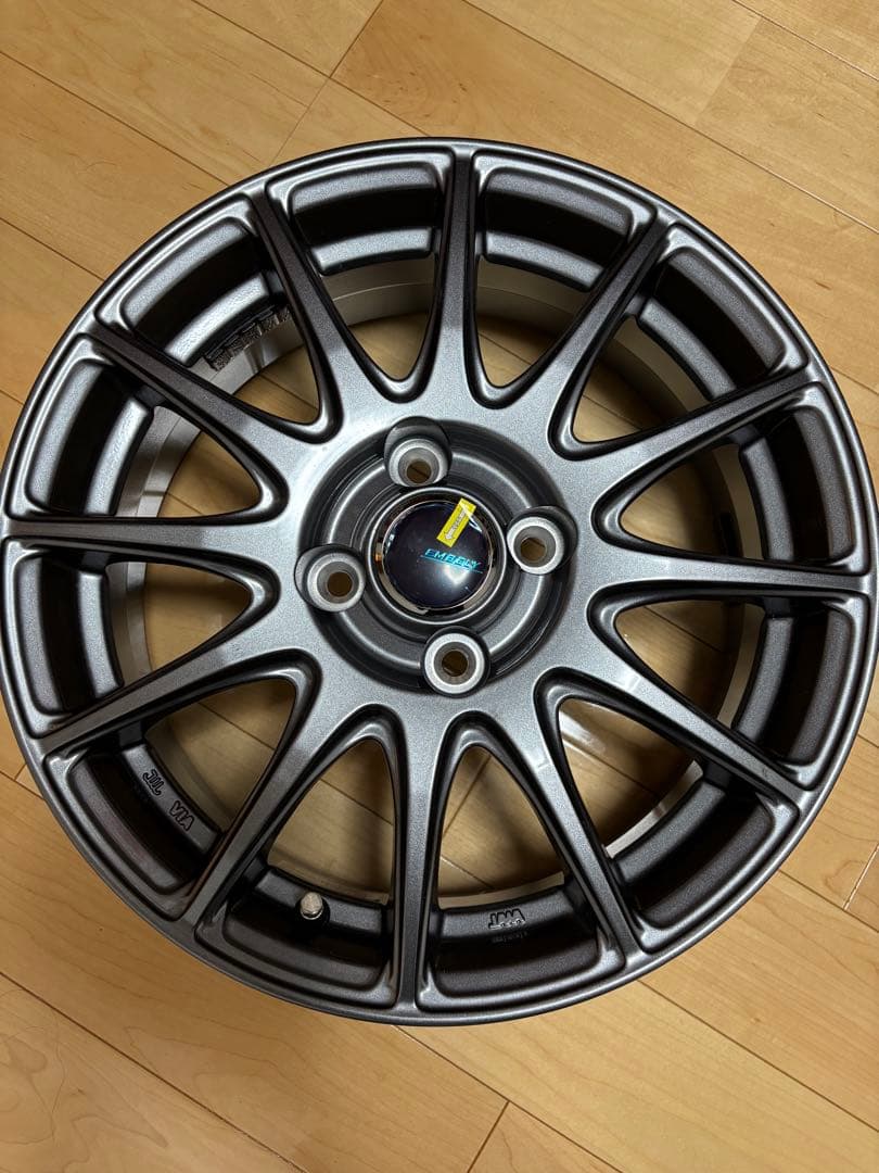 【新品】EMBELY S12 GM 15インチ　ホイール 4本セット