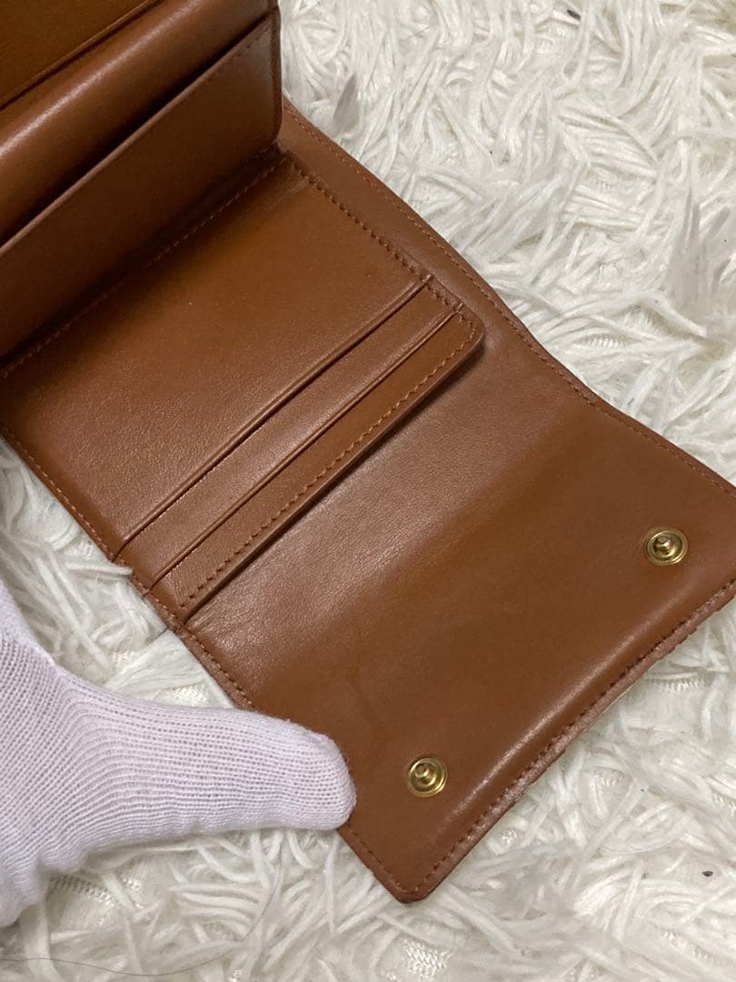 た*ぽ様 CELINE（セリーヌ）スモール トリフォールドウォレット
